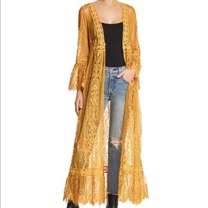 Band of gypsies lace duster